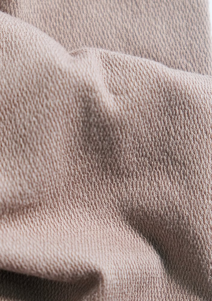 Bluza basic z logo taupe ILM