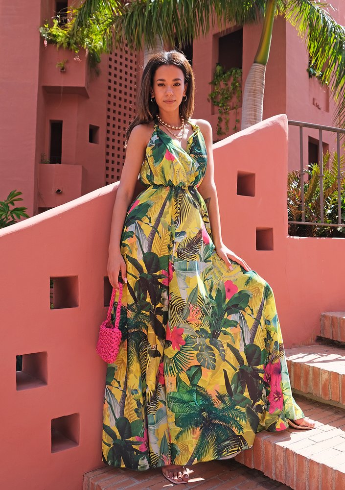 Maxi dress Exotic Yellow