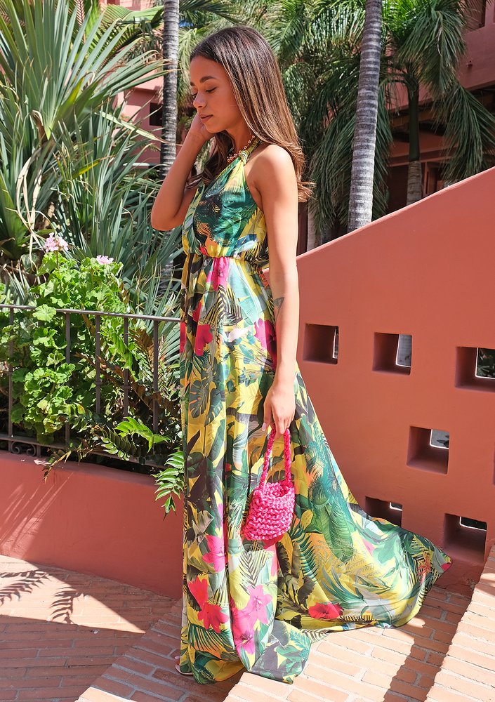 Maxi dress Exotic Yellow