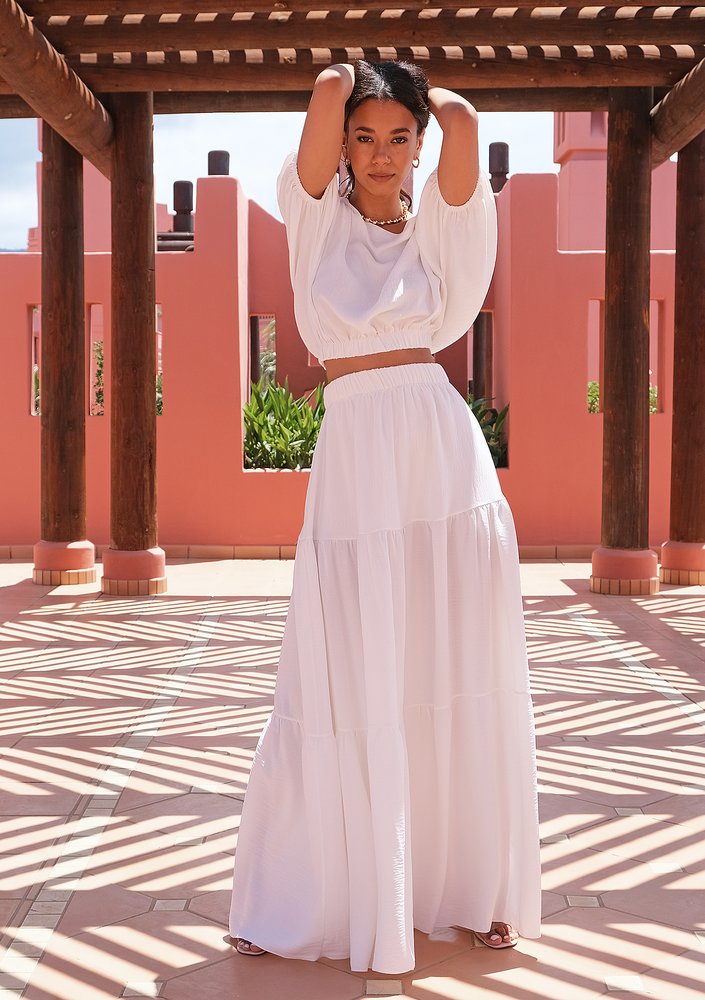 Spódnica maxi Creamy