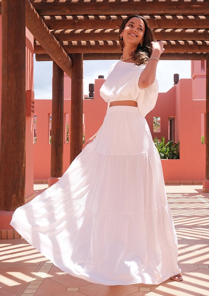 Spódnica maxi Creamy