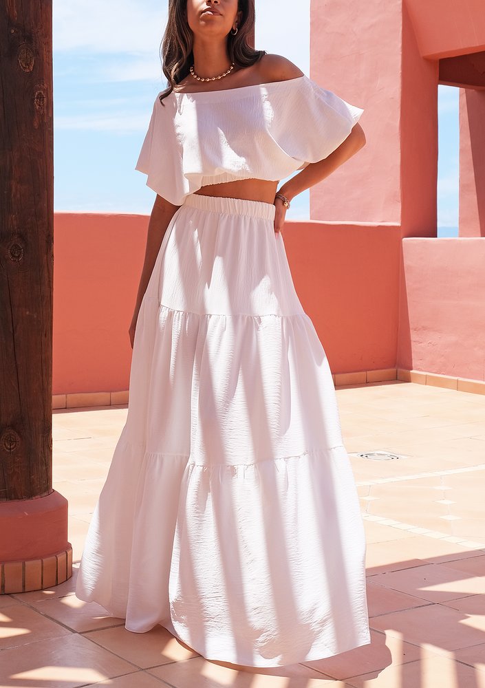 Maxi skirt Creamy