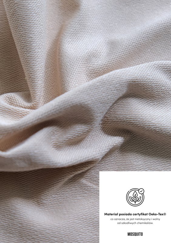 Rozpinana bluza z poduszkami Beige ILM