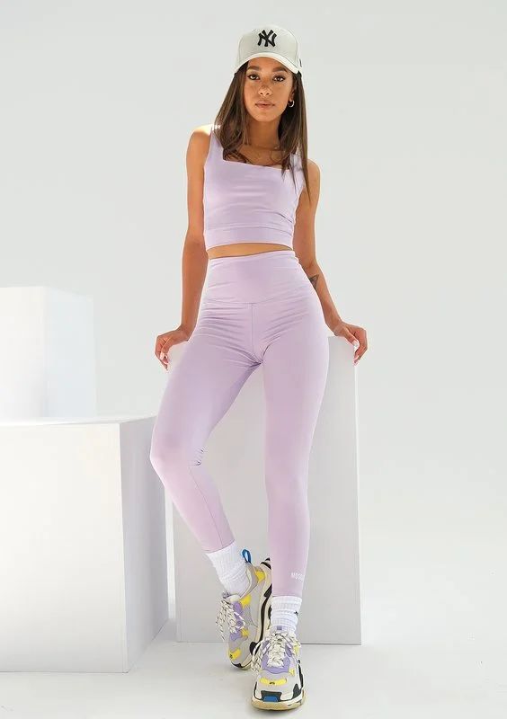 Clear - candy lila legging