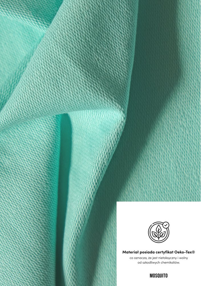 Super short sweatshirt Mint