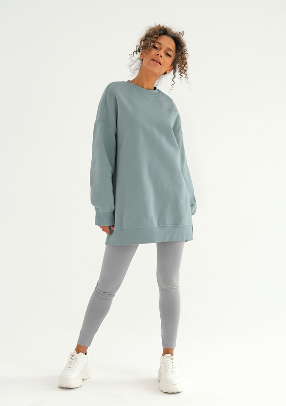 Bluza oversize Blue Stone