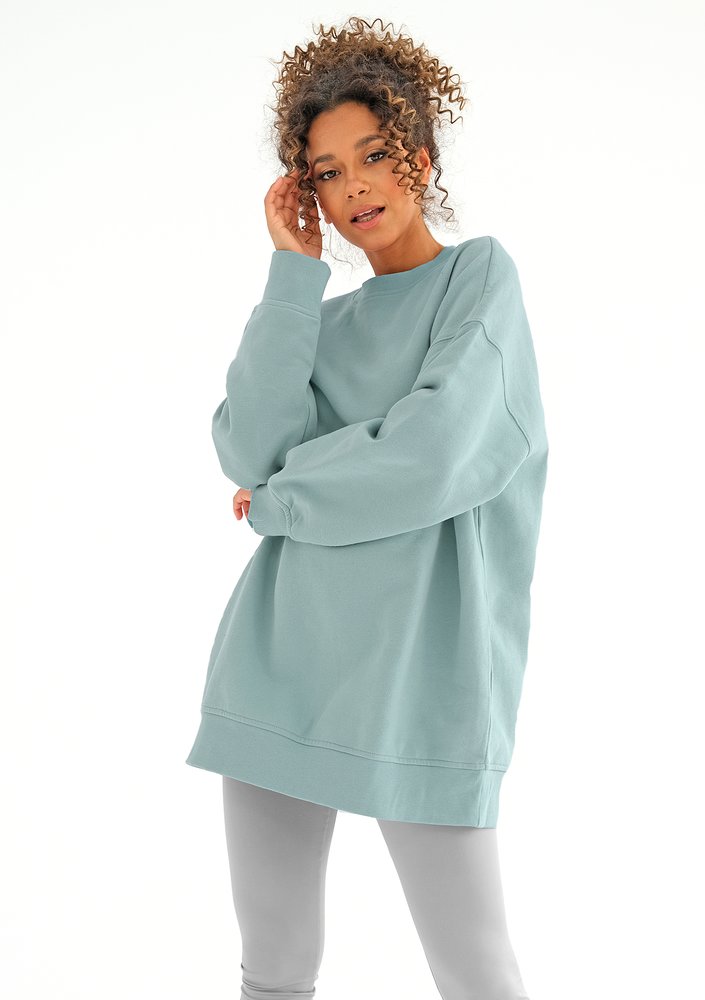 Oversize sweatshirt Blue Stone