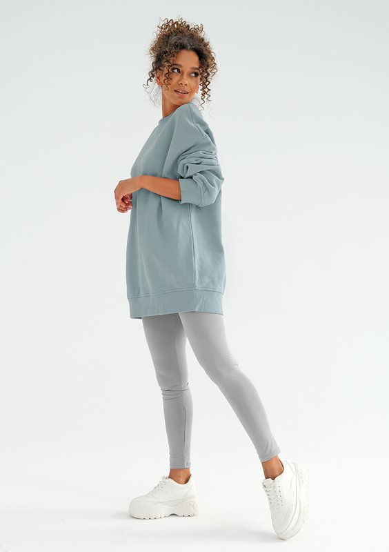 Oversize sweatshirt Blue Stone