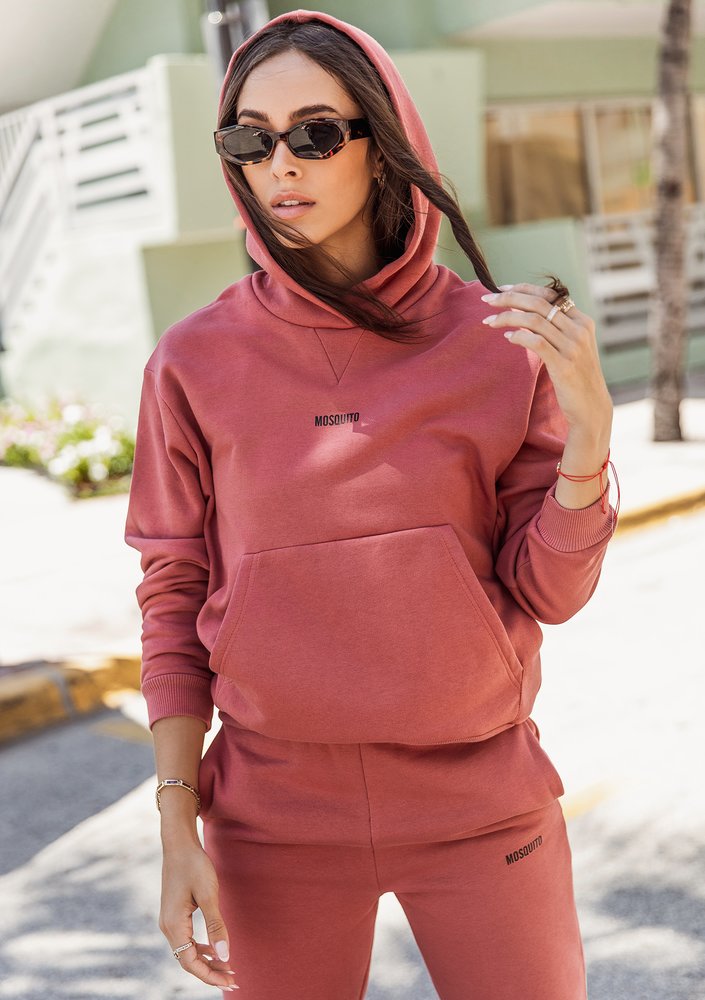 Hoodie Dusty Rose