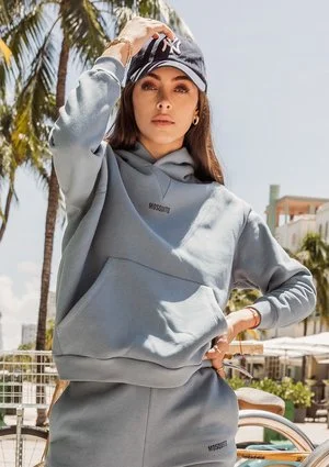 Bluza z kapturem Faded Denim ILM