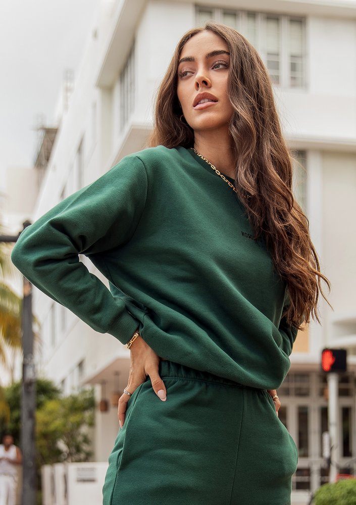 Sweatshirt Deep Green