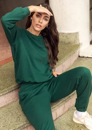 Sweatshirt Deep Green
