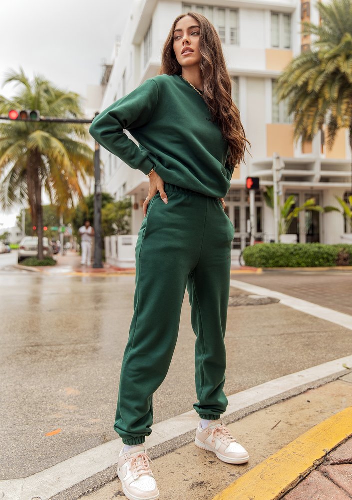 Sweatshirt Deep Green