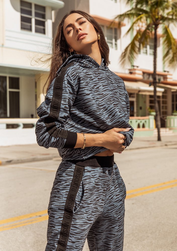 Bluza dresowa z lampasami Zebra ILM