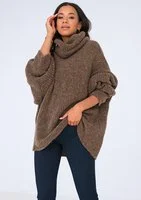 Stor - brown turtleneck sweater
