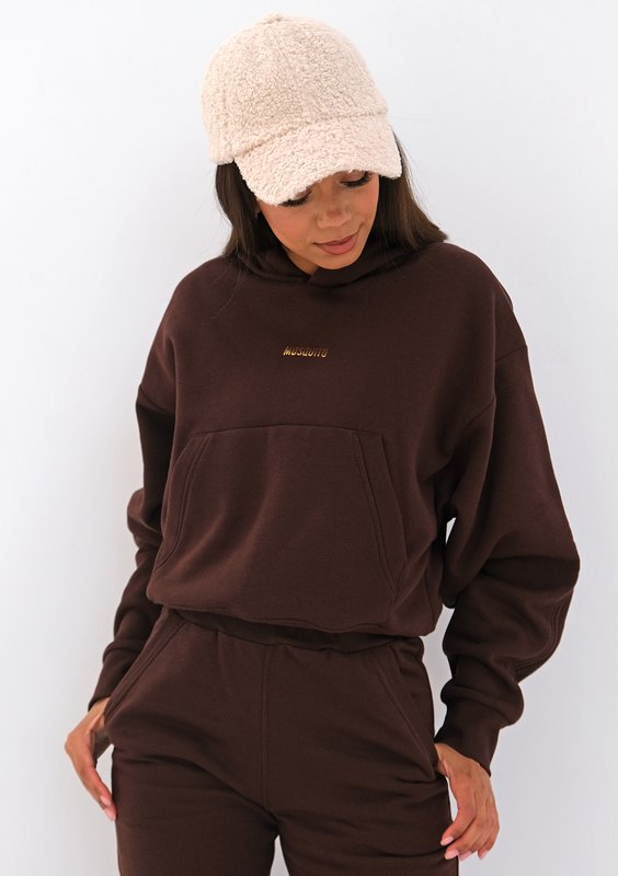 Bluza z kapturem Dark Brown ILM