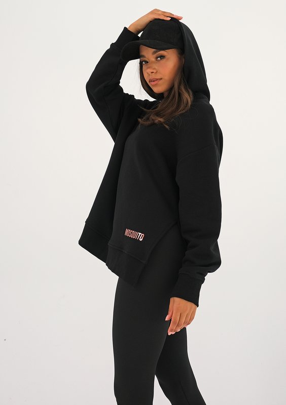 Bluza oversize logo Black ILM