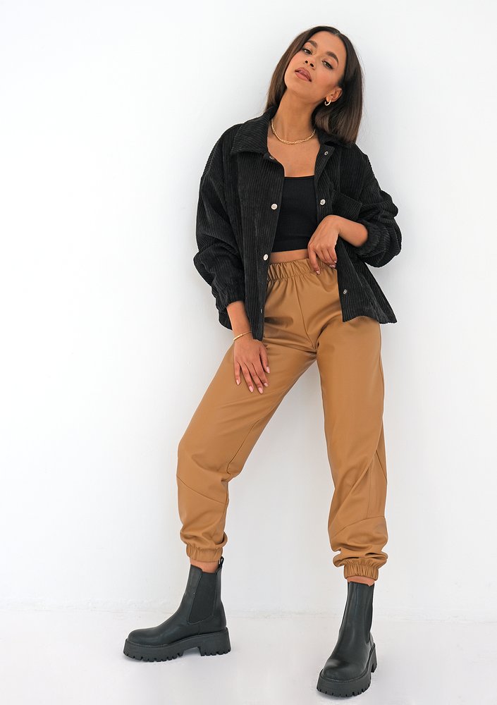 Charcoal grey curduroy jacket