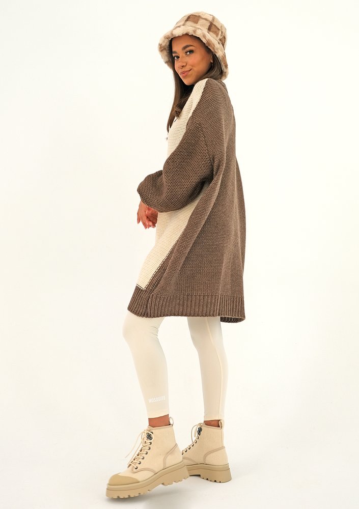Sweter oversize Brown ILM