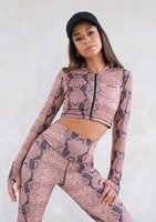 Lure - snake printed training sweatshirt