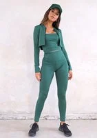Hi Pure - ultra green leggings