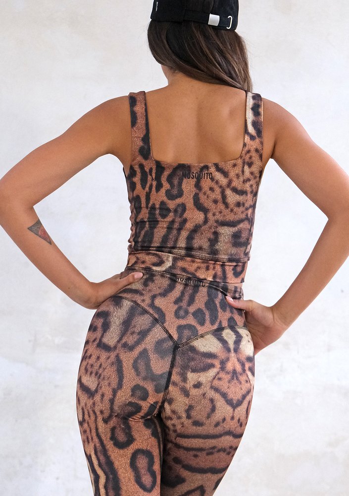Classic - leopard spotted tank top