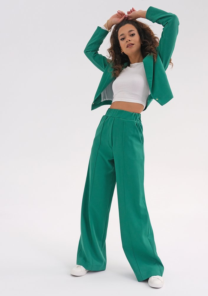 Ellis - Loose green pants
