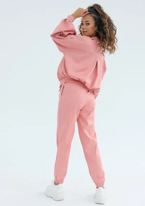 Layzy - pink jogger pants