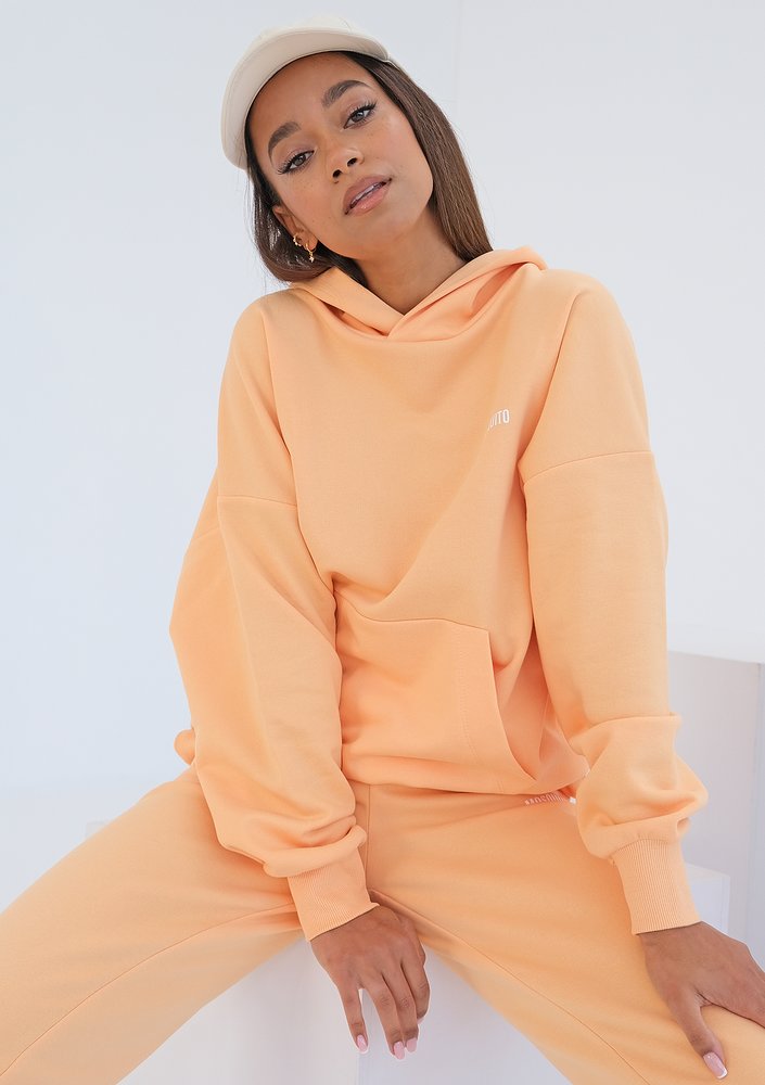 Pure - Bluza z kapturem Buff Orange