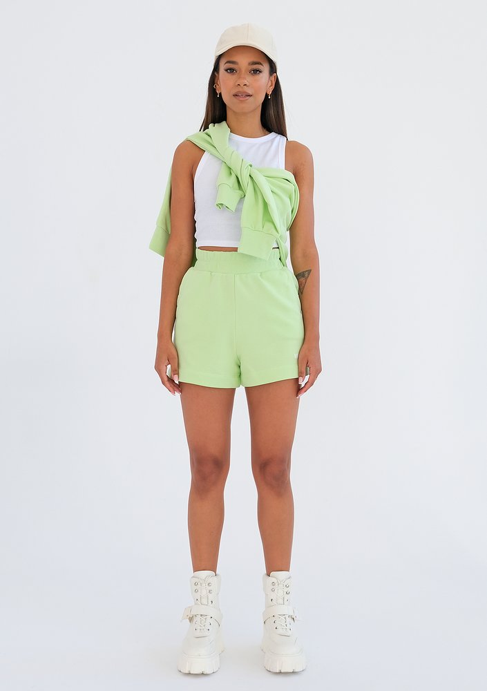 Pure - lime green shorts