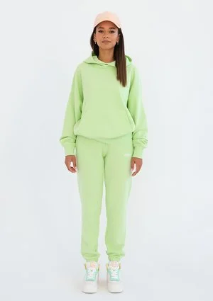Pure - lime green loose fit sweatpants