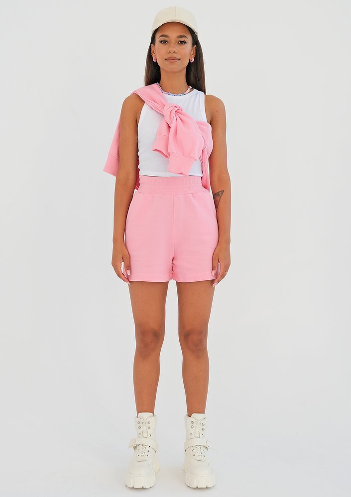 Pure - Szorty dresowe Candy Pink
