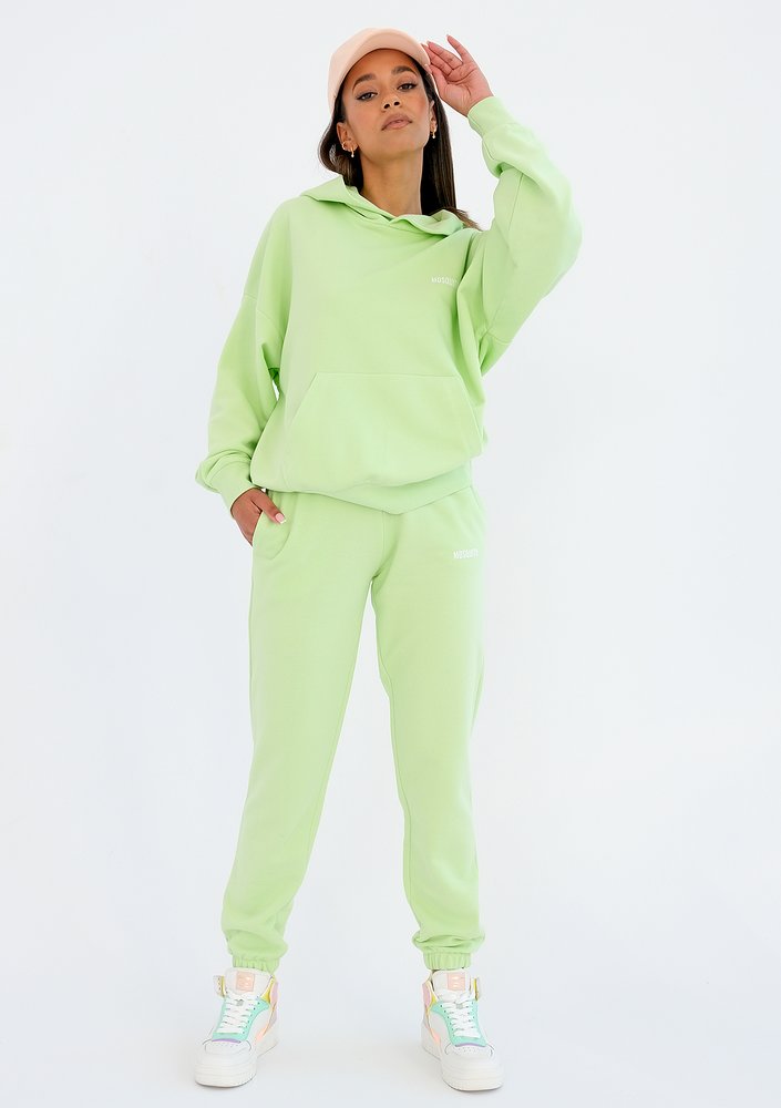 Pure - Bluza z kapturem Lime Green
