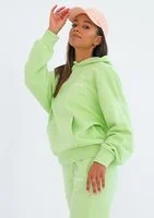 Pure - Bluza z kapturem Lime Green