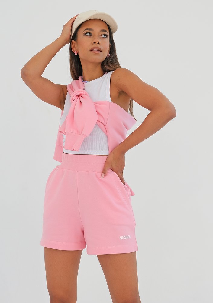 Pure - Szorty dresowe Candy Pink