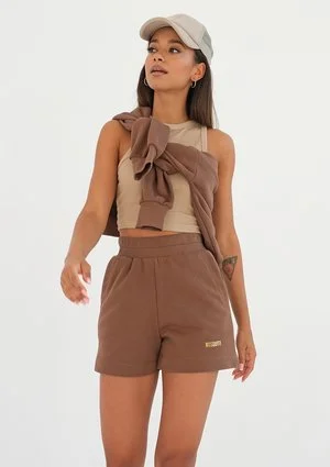 Pure - choco brown shorts