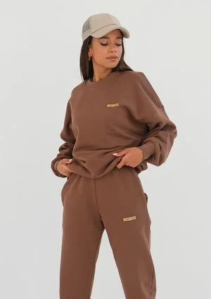 Pure - Spodnie dresowe Choco Brown