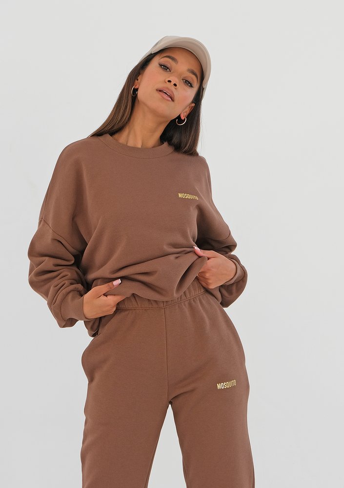 Pure - Bluza Choco Brown