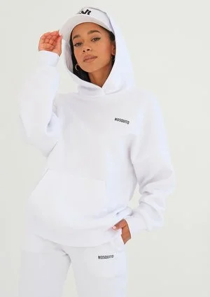 Pure - white hoodie
