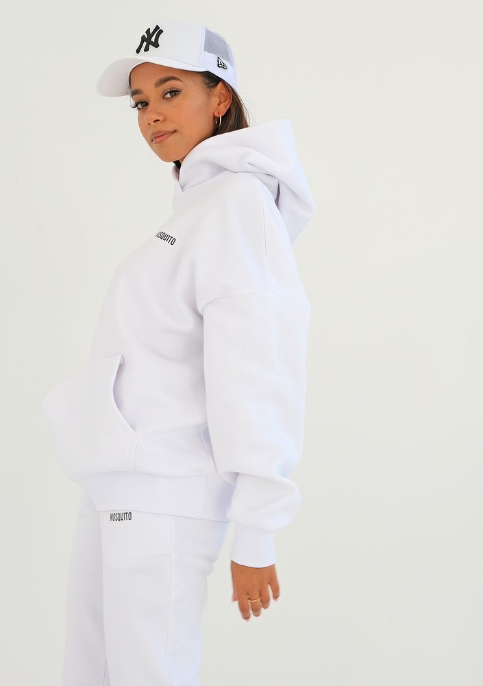Pure - white hoodie