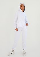 Pure - white loose fit sweatpants
