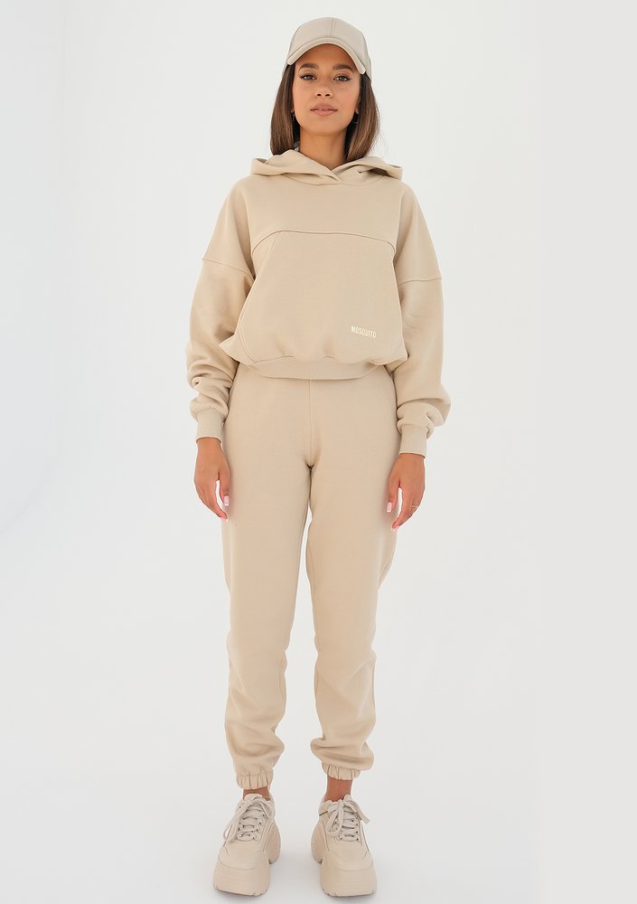 Loose - sand beige loose fit sweatpants