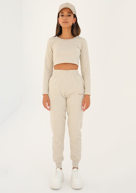 Astina - Melanżowa bluzka Beige