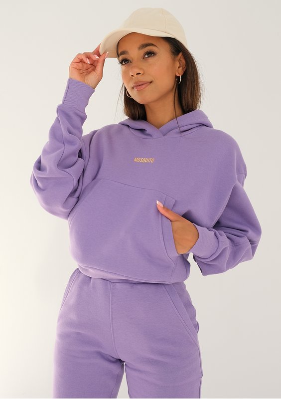 Venice - grape fruit violet hoodie
