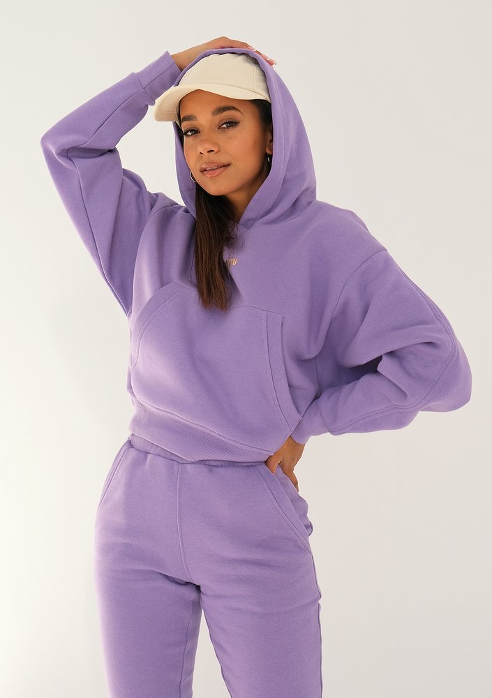 Venice - grape fruit violet hoodie