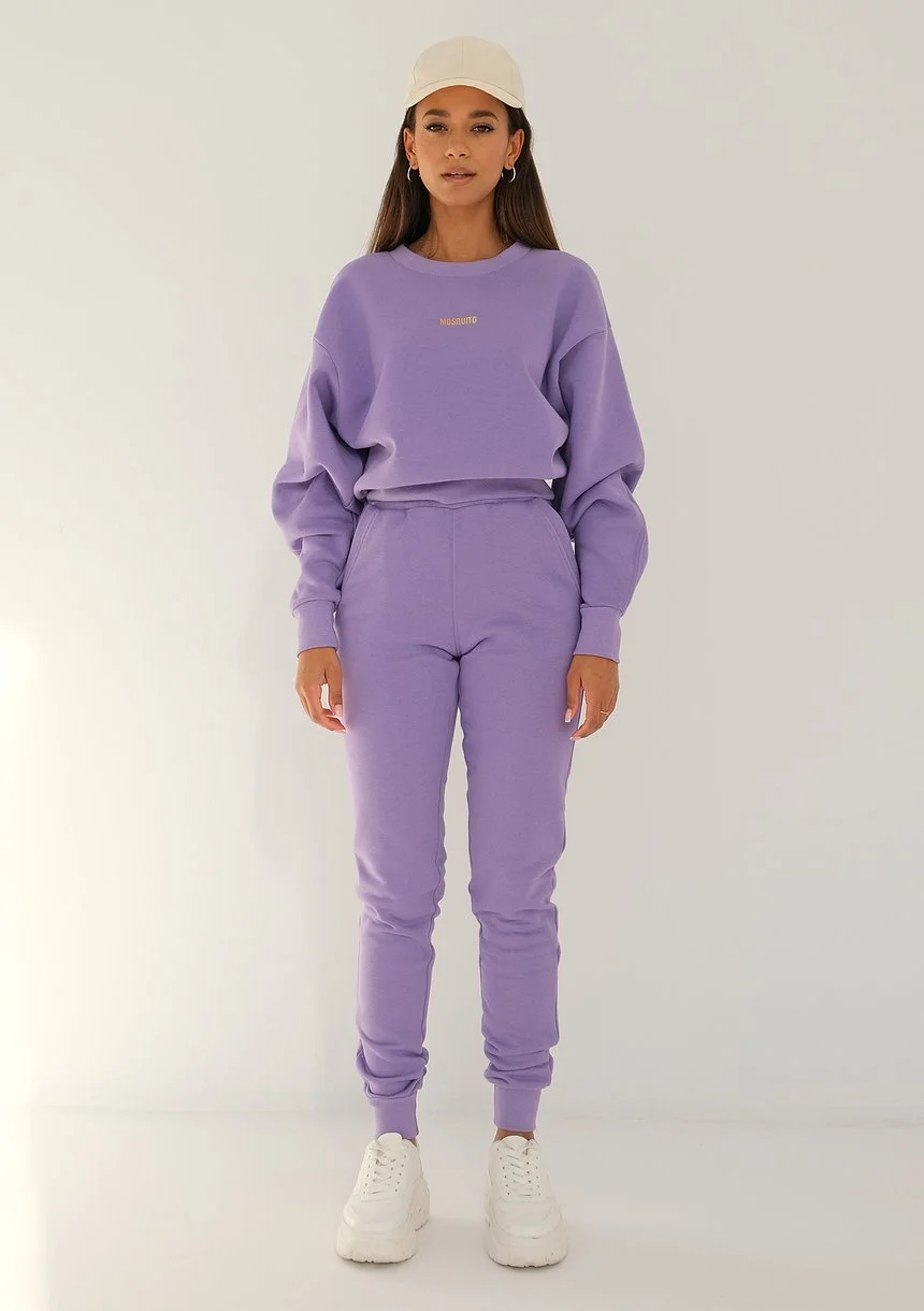 Venice - grape fruit violet sweatshirt