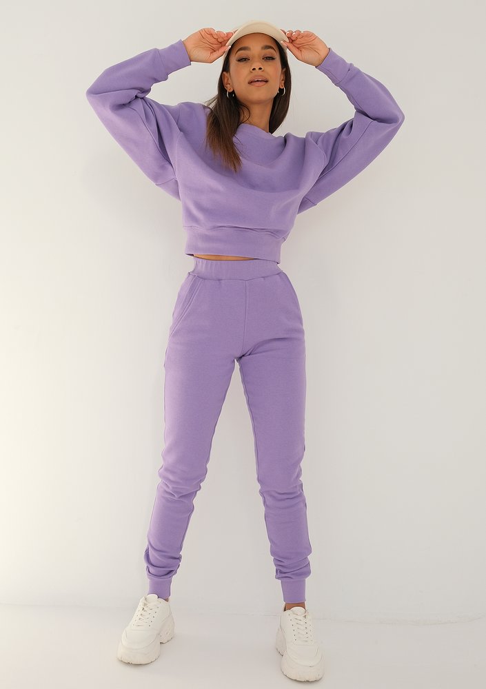 Venice - grape fruit violet sweatshirt