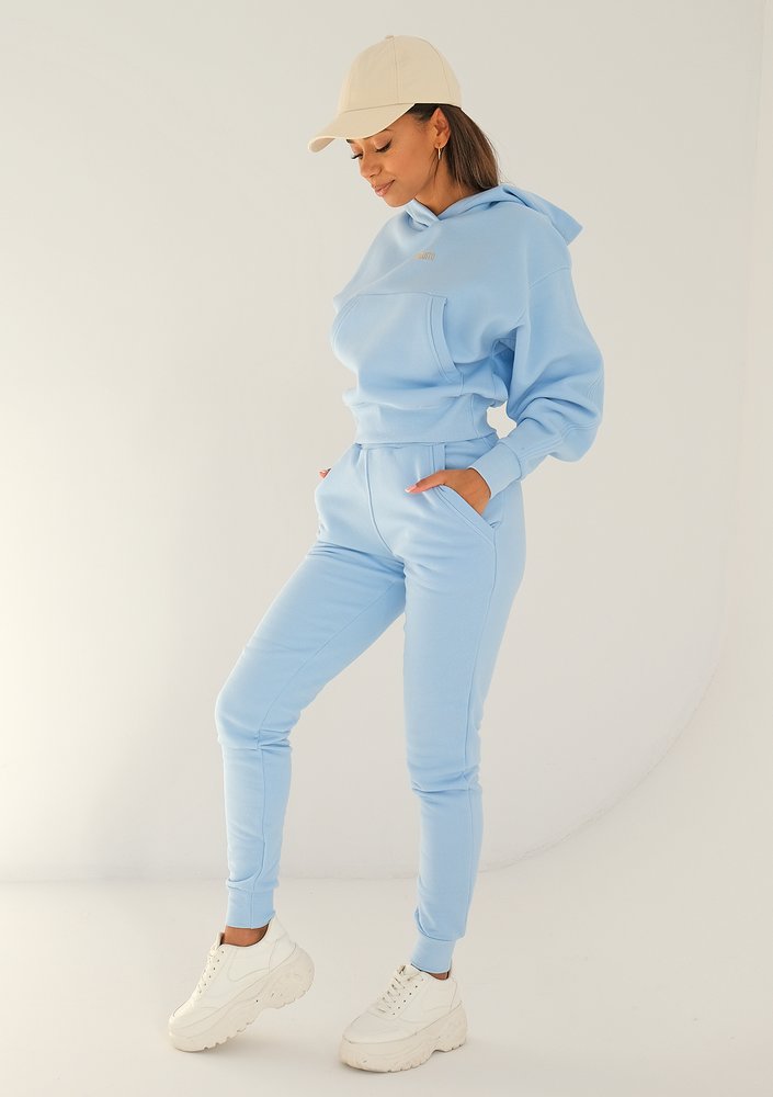Venice - baby blue hoodie