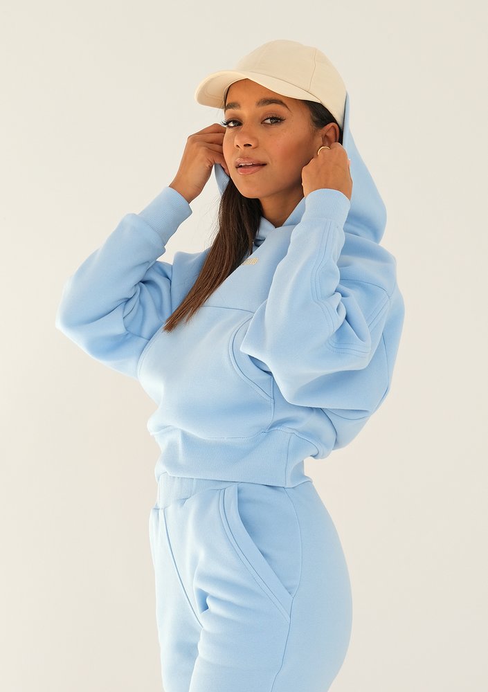 Venice - Bluza z kapturem Baby Blue