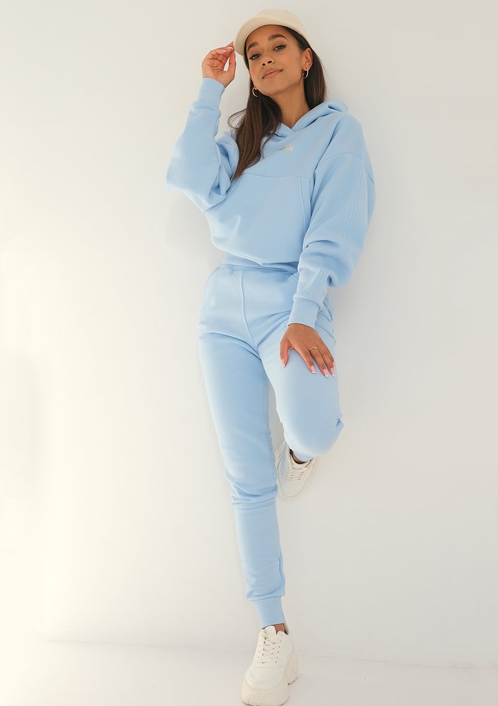 Venice - baby blue hoodie